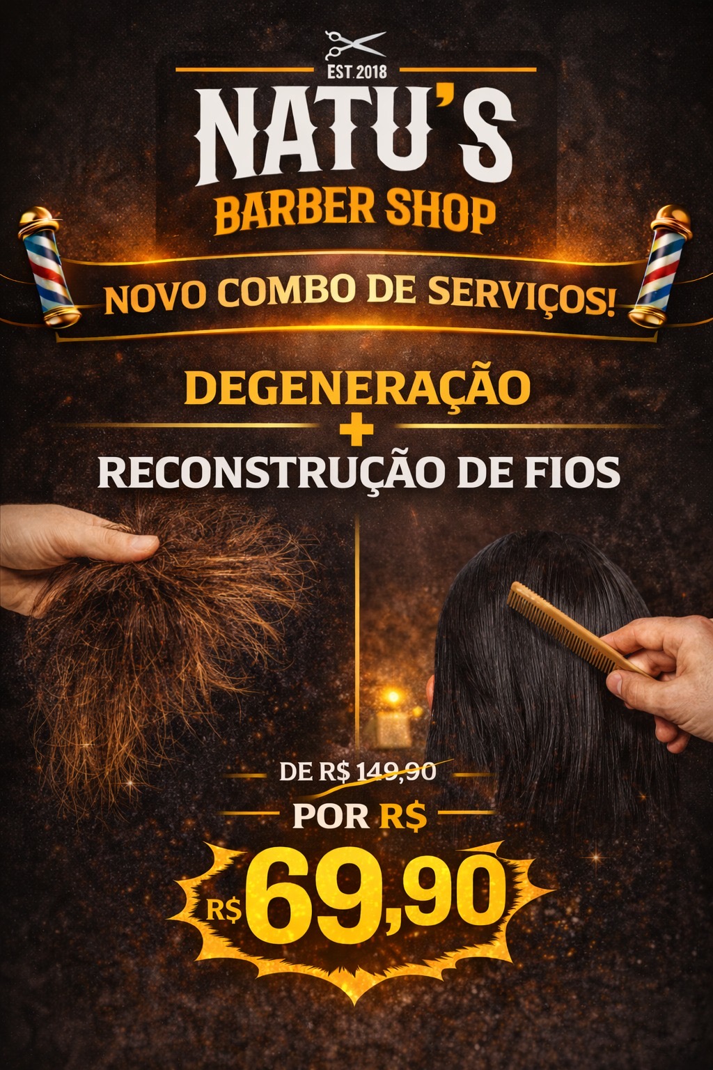 Degermacao + Reconstrução 