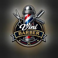 Viní Barber - Curitiba - Logo