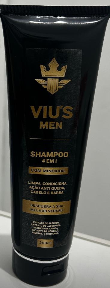 SHAMPOO 4 X 1 VIUS MAN