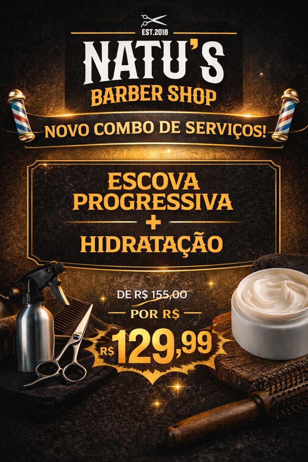 Progressiva + Hidratação 