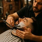 Design Barba com navalha (💴R$38)