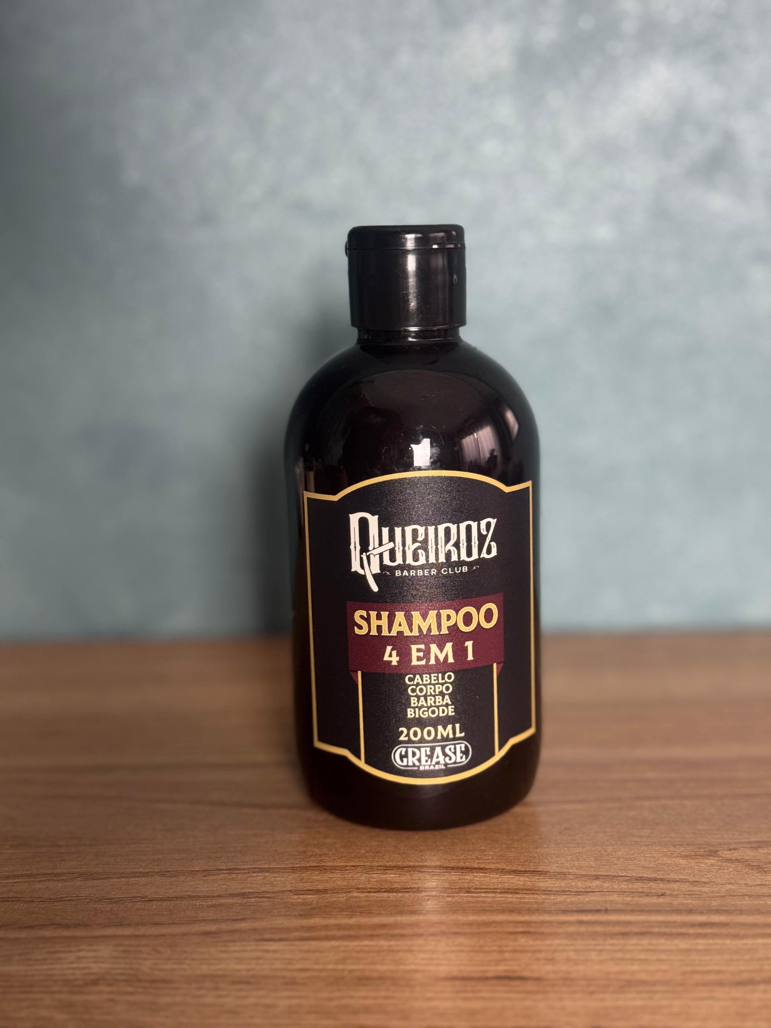 Shampoo 4 em 1 Queiroz 250ml