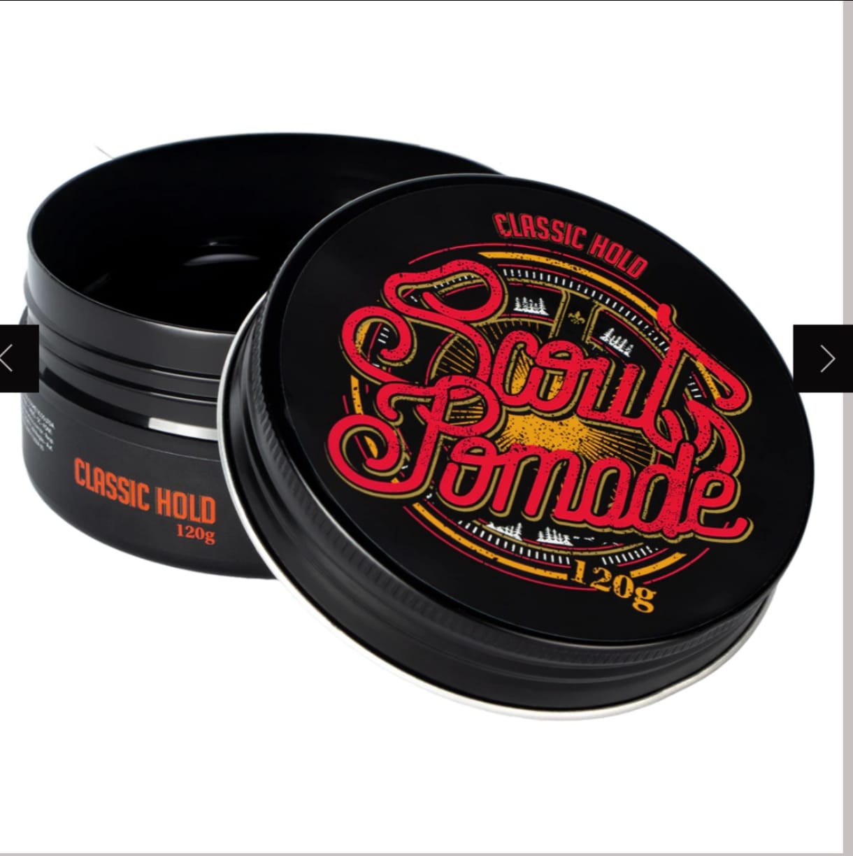 SCOUT Pomada Classic Hold Vermelha 80g