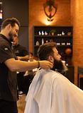 Corte Tradicional Degradê e Barba completa