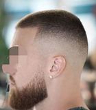  Corte Máquina (degradê)+Barba Hidratada