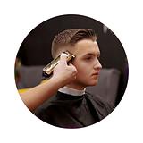 Corte infantil + Sobrancelha 