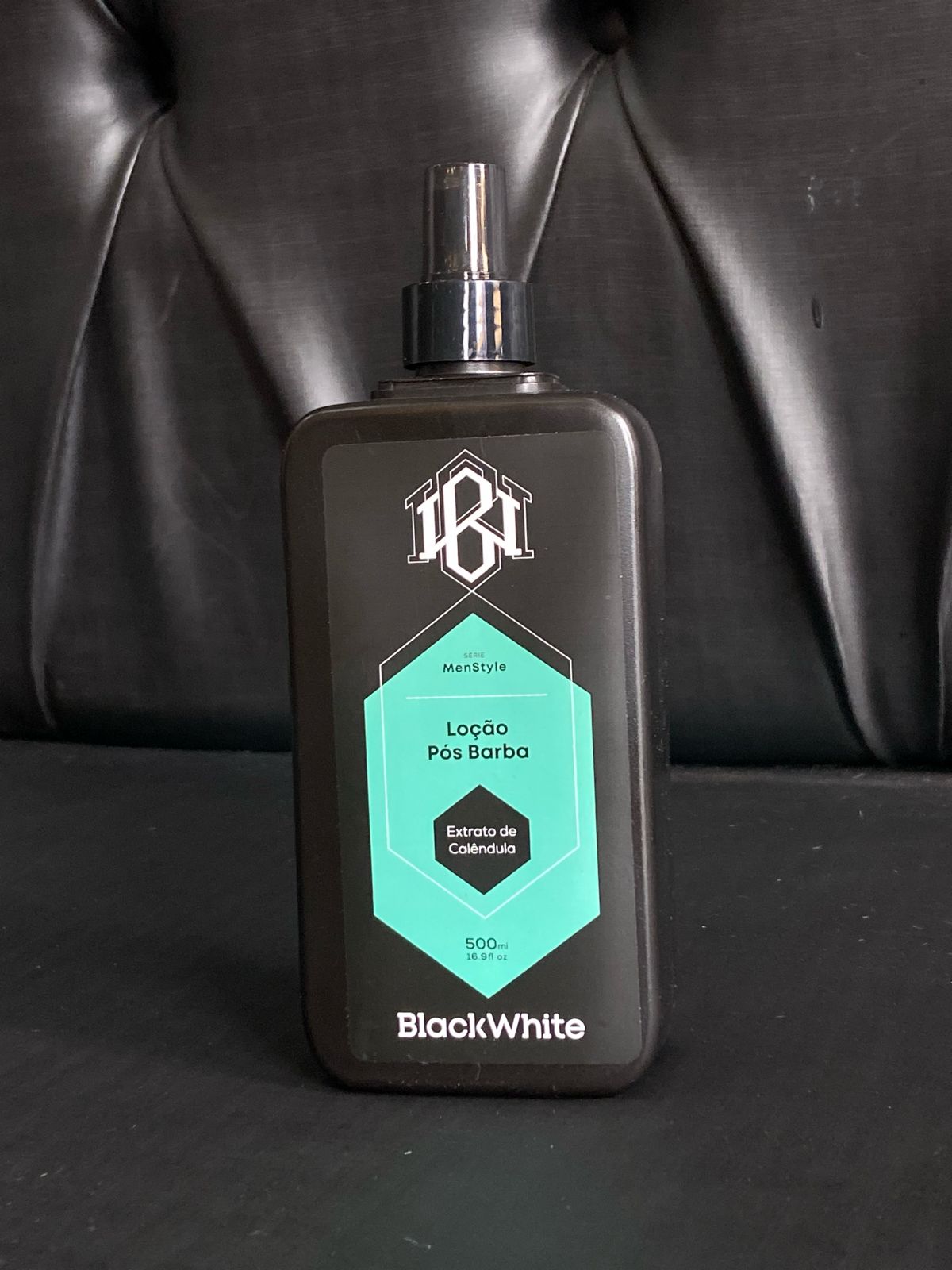 Loção pós barba black white 500ml