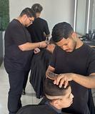 Corte com a equipe 
