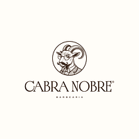 Cabra Nobre Barbearia - Lajeado - Logo