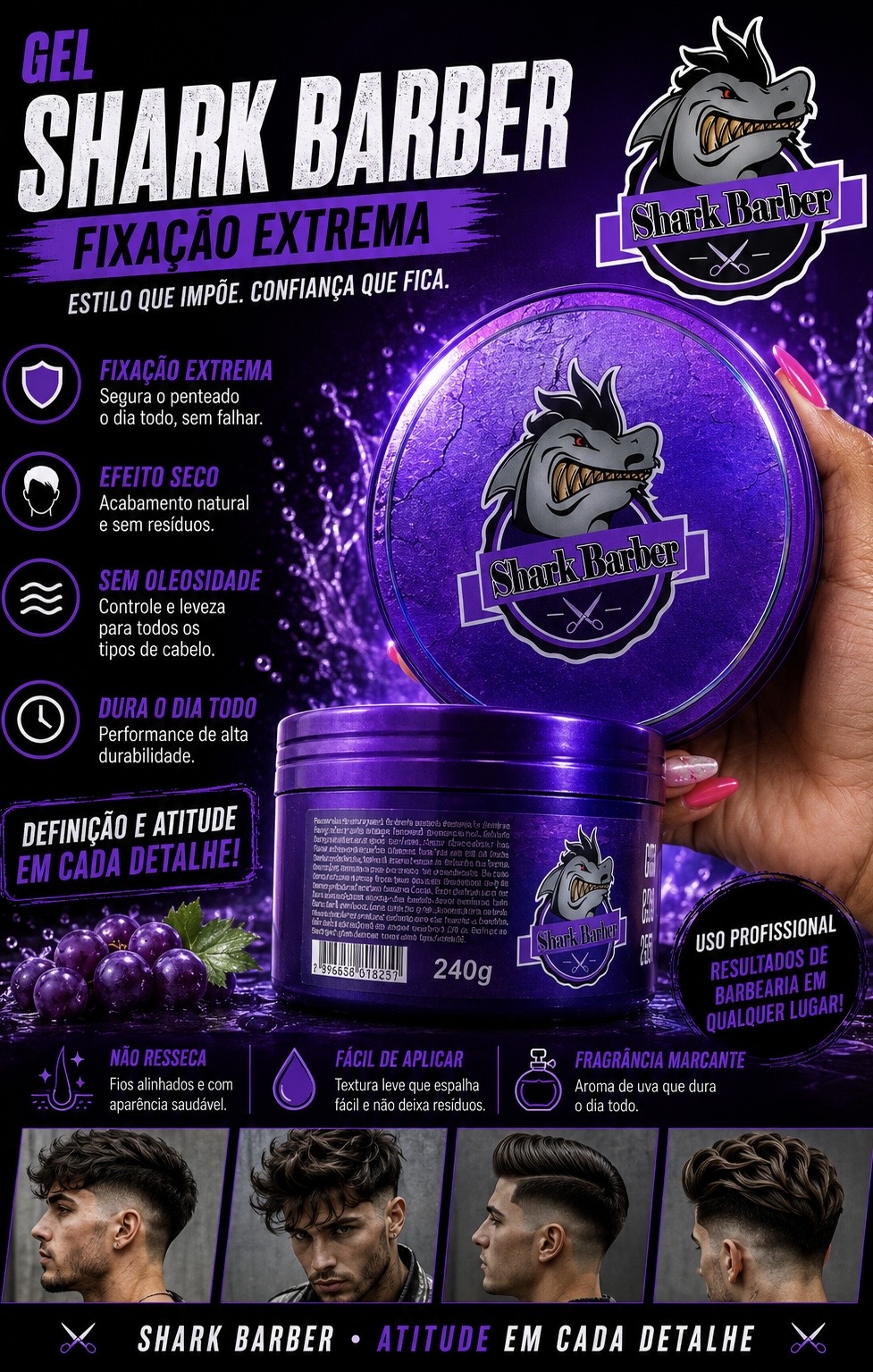Gel Cola Grape