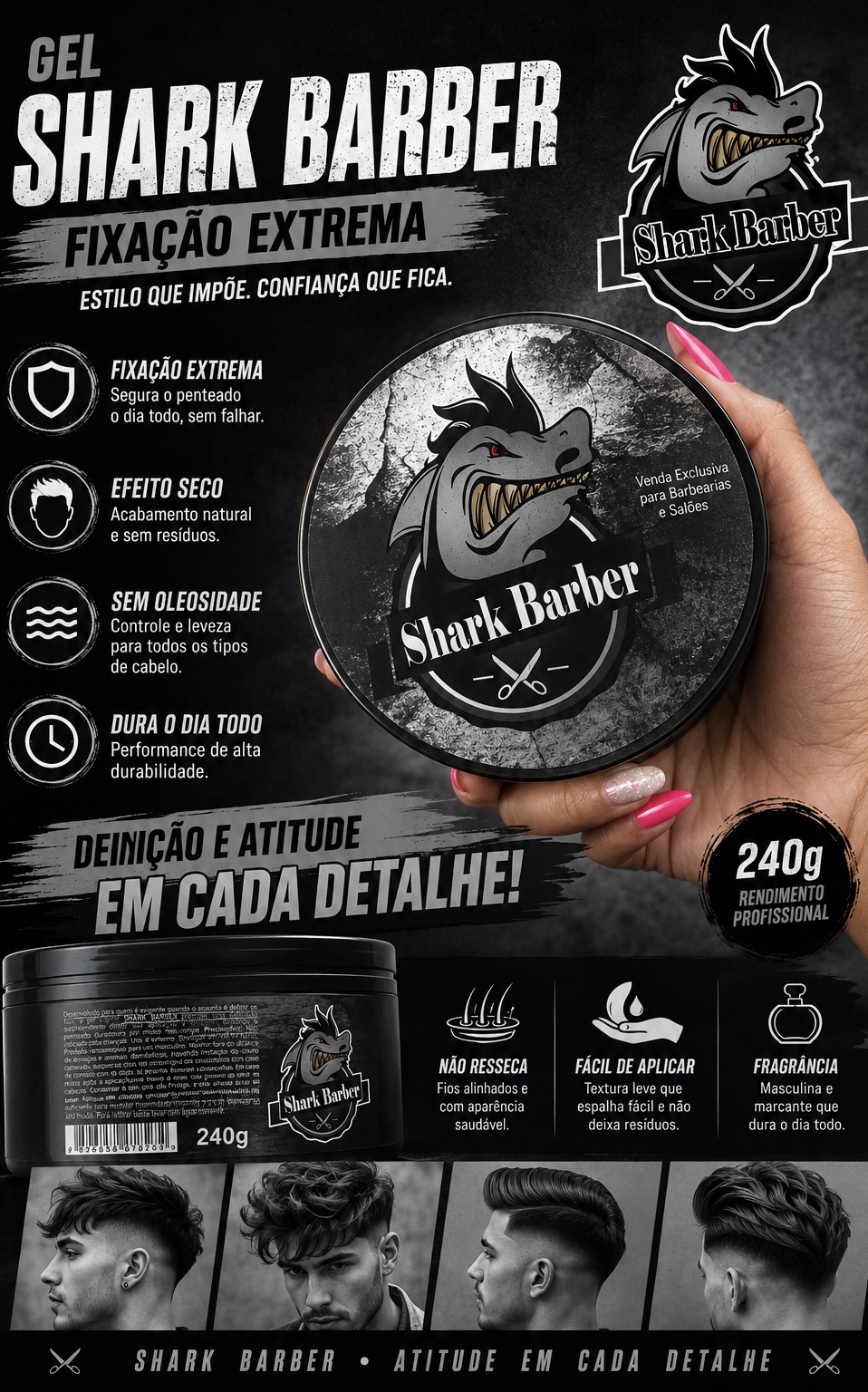 Gel Cola Black