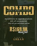 Assinatura Ilimitado COMBO ( Cabelo + Barba )