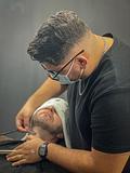 Barba com equipe 