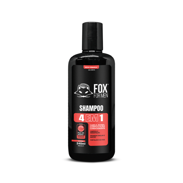 Shampoo 4x1 240ml - Fox 