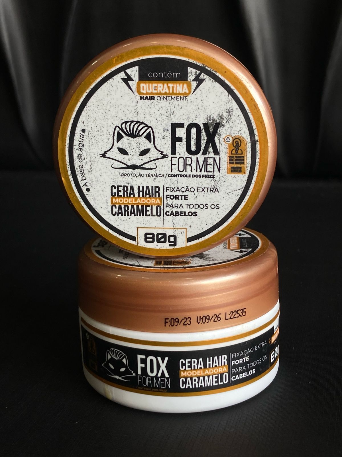 Pomada fox caramelo 80g