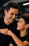 *Club| corte de cabelo Pai com 1 filho