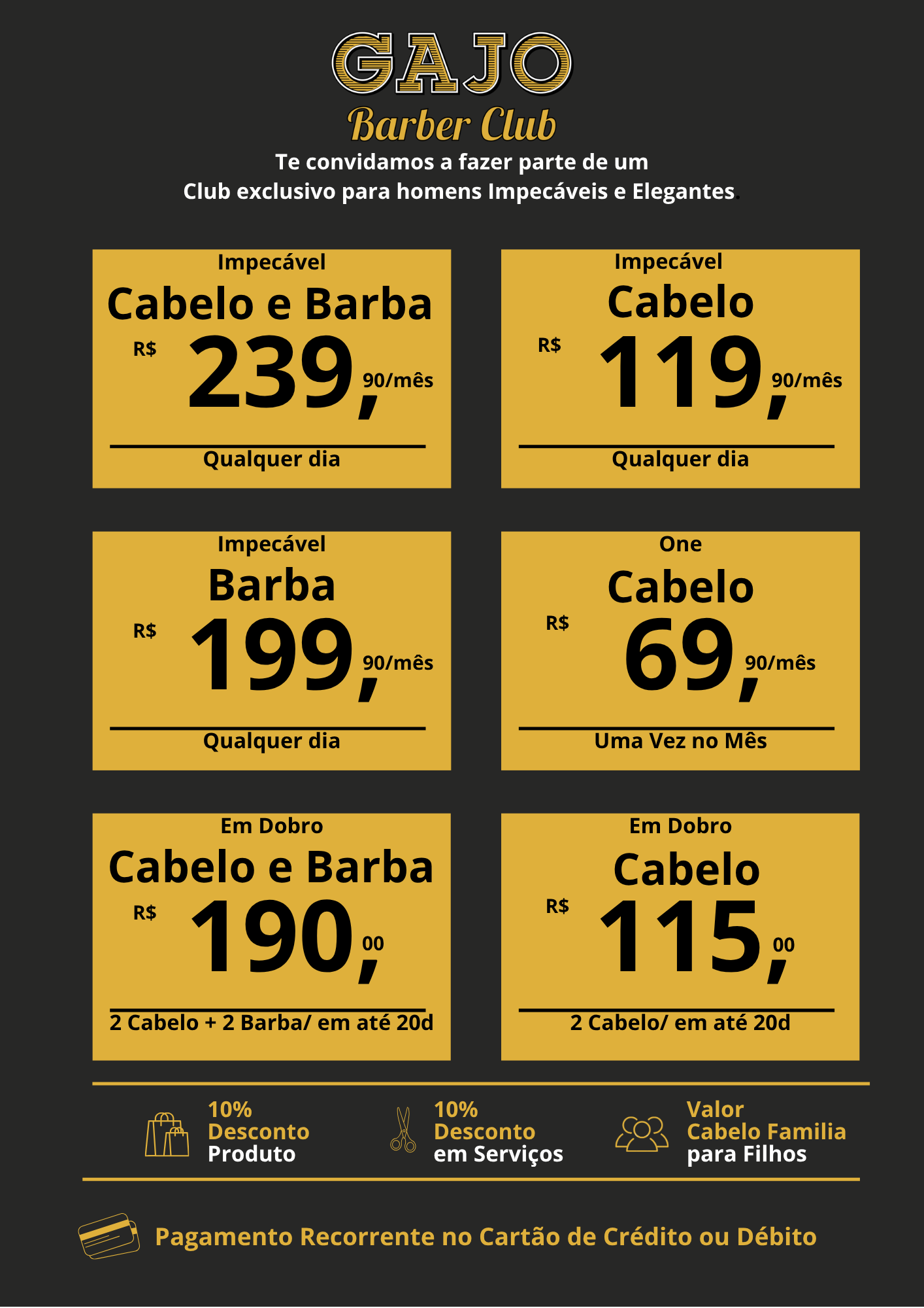 Planos de Assinatura