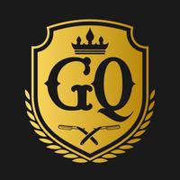 Gutto Queiroz Barbearia - Pau dos Ferros - Logo