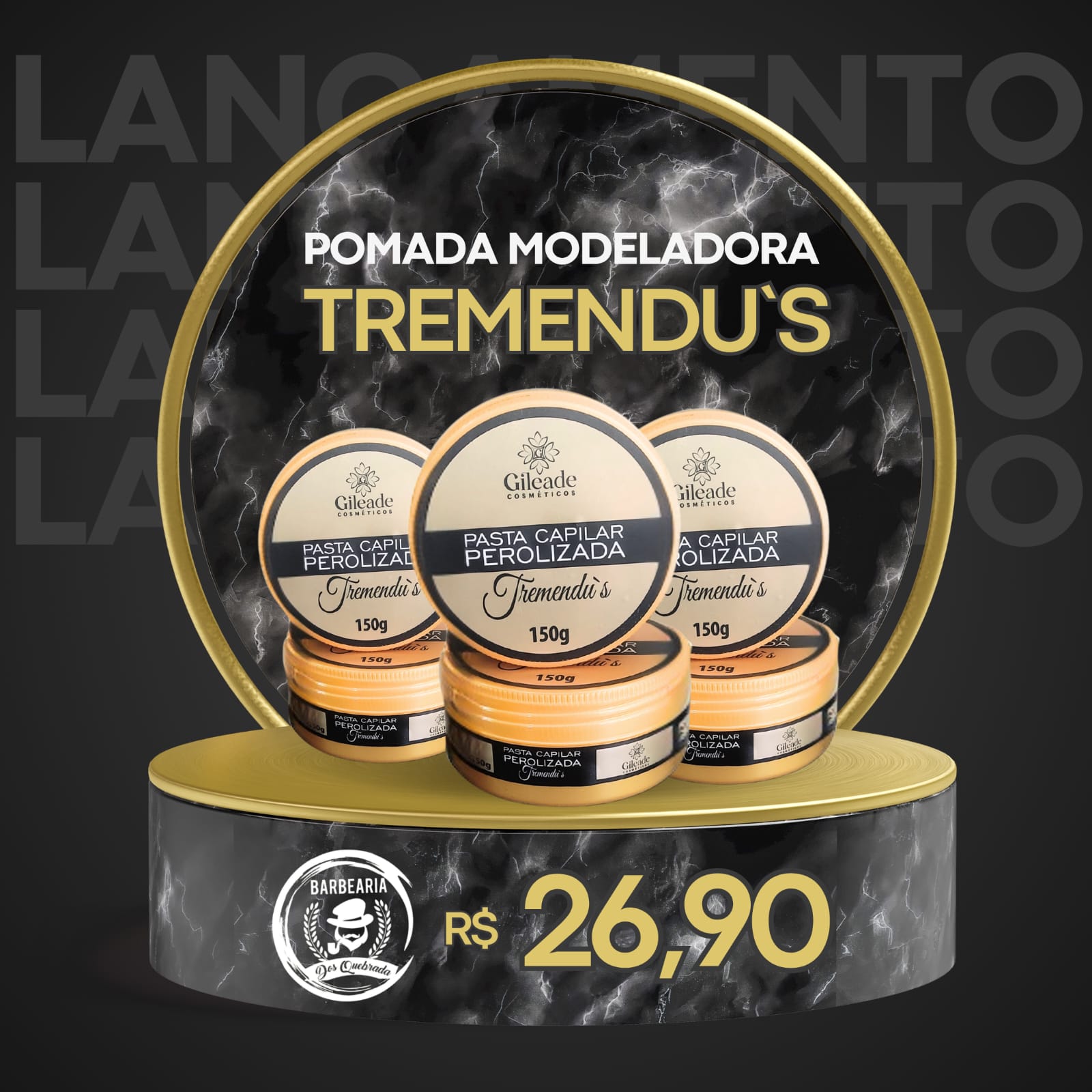 Pomada Modeladora Tremendus 