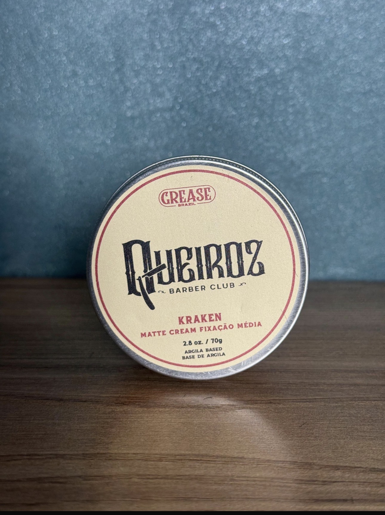 Pomada Matte Kraken Queiroz 70g