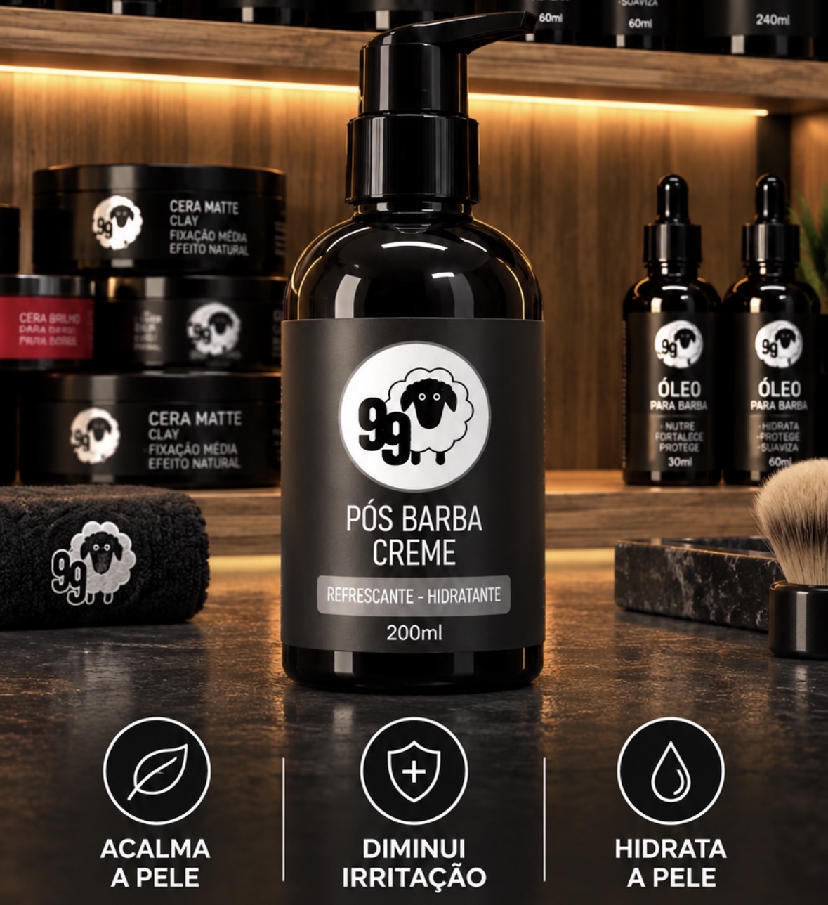 99 Sheep Barba Pos Creme