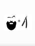 Barba com navalha 