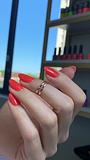 Alongamento Fibra de Vidro + Esmaltação em Gel Simples