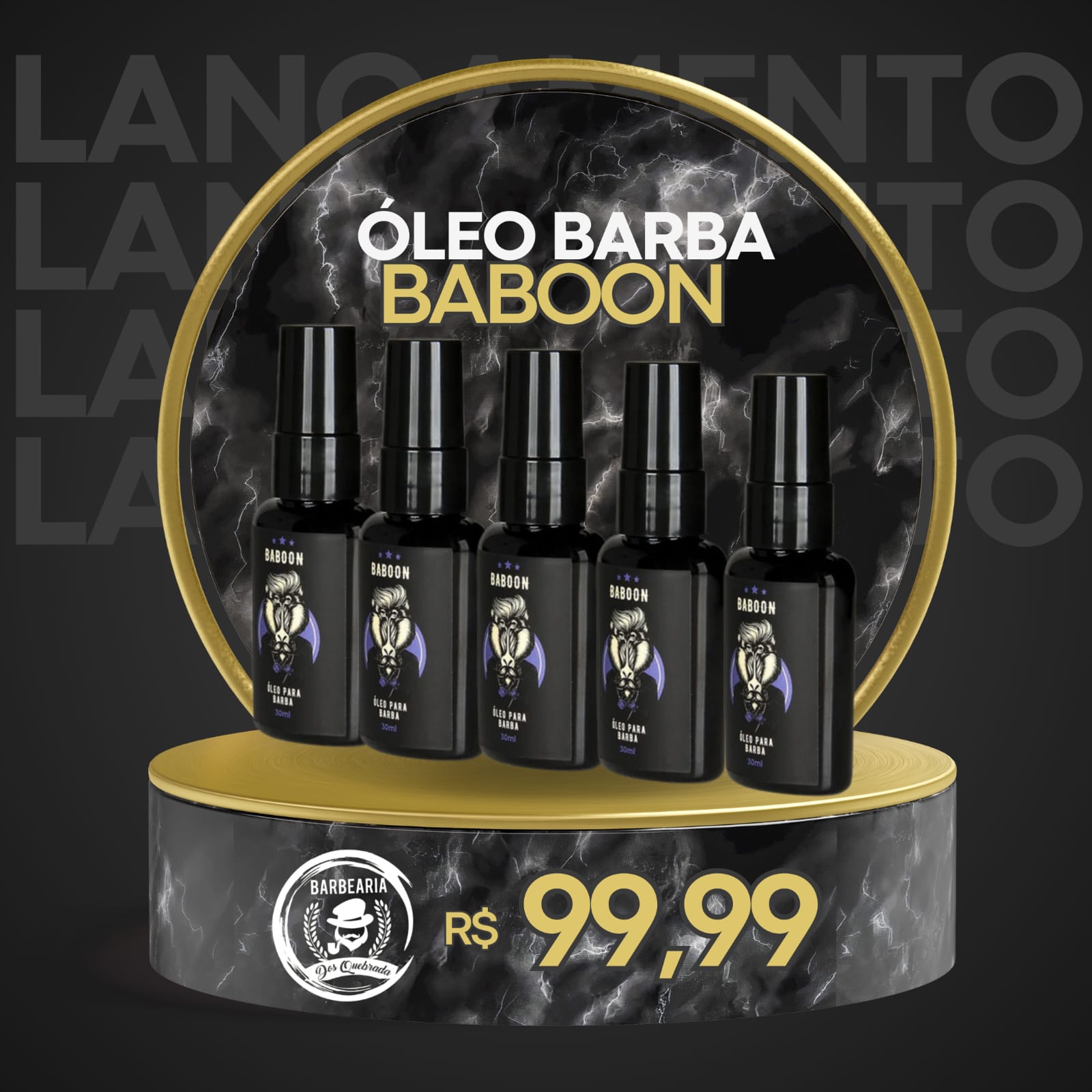 Óleo de Barba Baboon