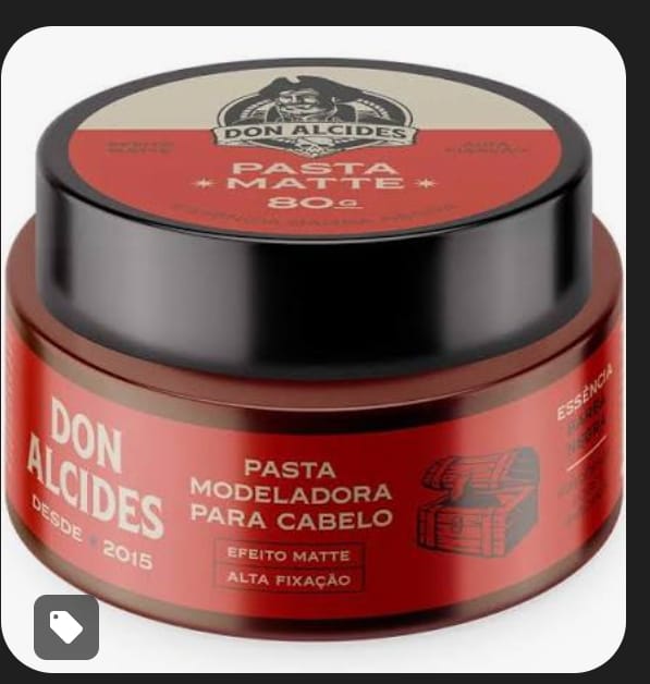 DOM ALCIDES Pasta Matte Amadeirada Doce 80g