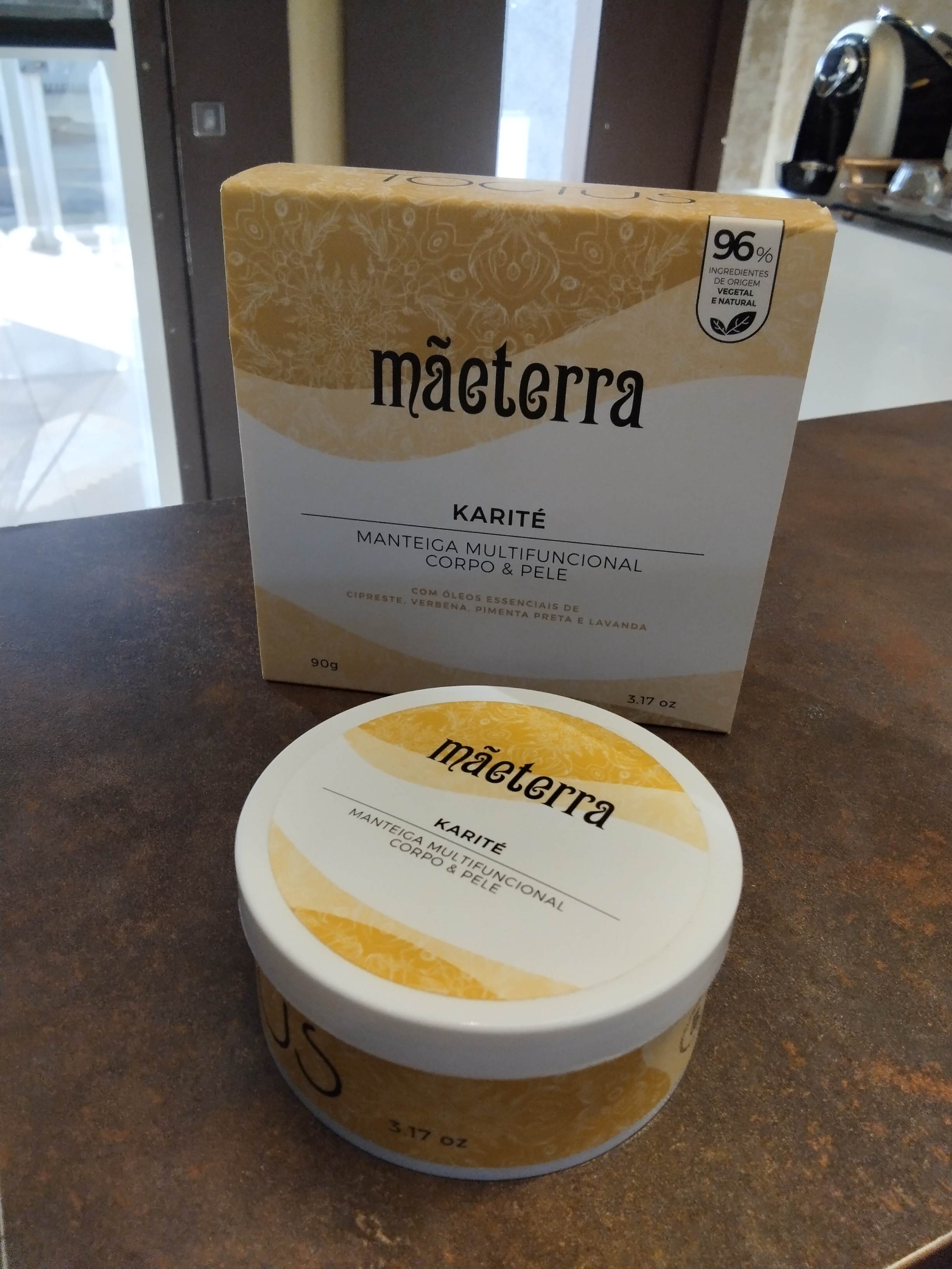Manteiga Corpo e Pele Karite Mãeterra 90g