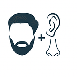 Cabelo+Barba+Depilação Orelha e Nariz