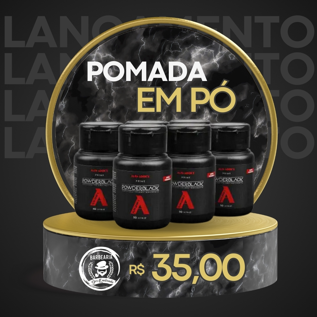 Pomada em Pó - Alfa Looks 