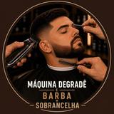 MÁQUINA DEGRADÊ E BARBA + SOBRANCELHA
