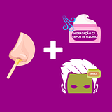 Depilação Nariz + Hidratação Capilar + Argila Facial
