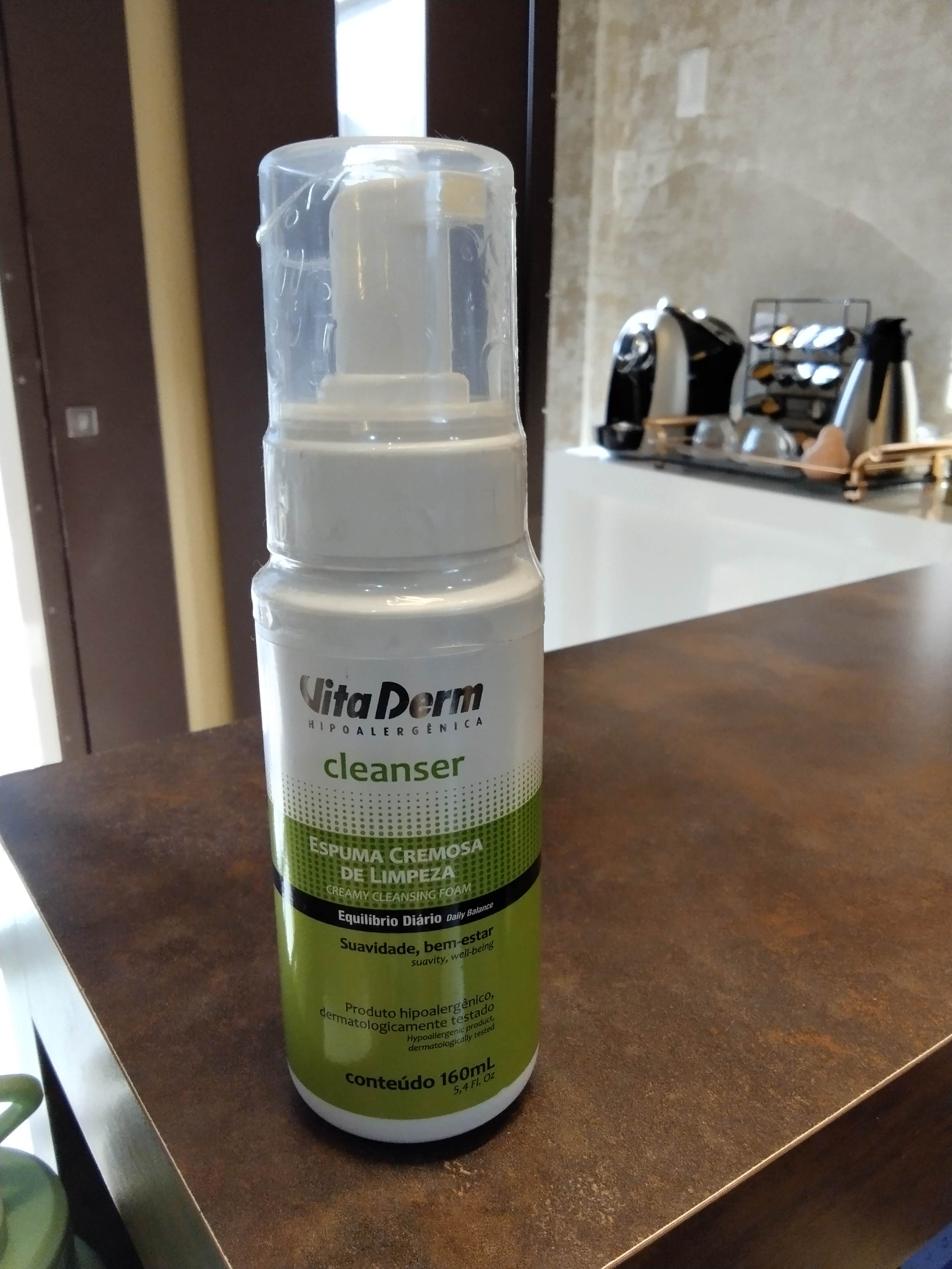 Vita Derm Cleaser Espuma Cremosa De Limpeza 160ml