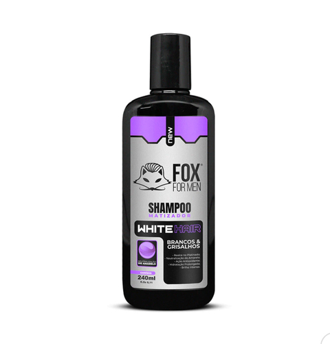 Shampoo Matizador Grisalhos 240ml - Fox