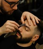 corte + sobrancelha express (Dinheiro cédula 💴R$65)