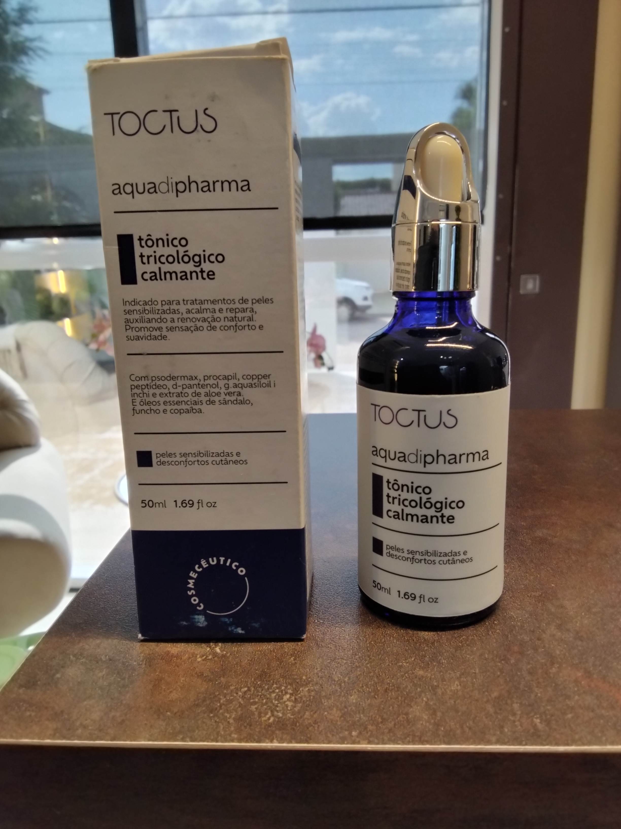 Tônico Tricologico Calmante Toctus 50 ml