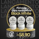 Pomada Premium Ultra Heavy Hold  -  Black White