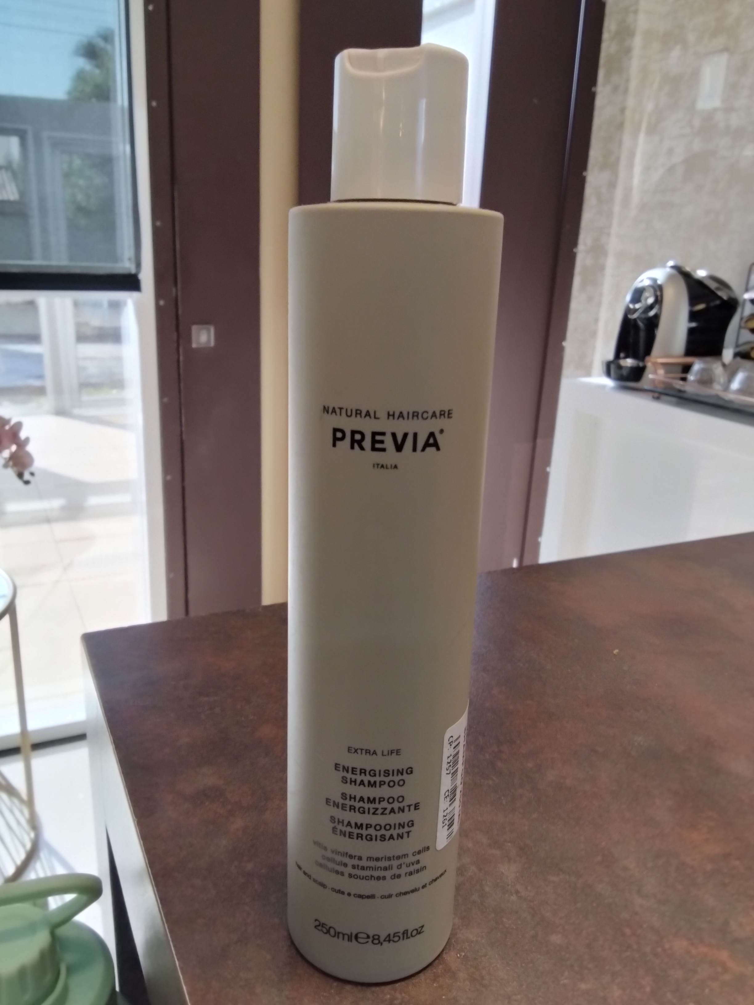 Shampoo Energising Previa 250ml