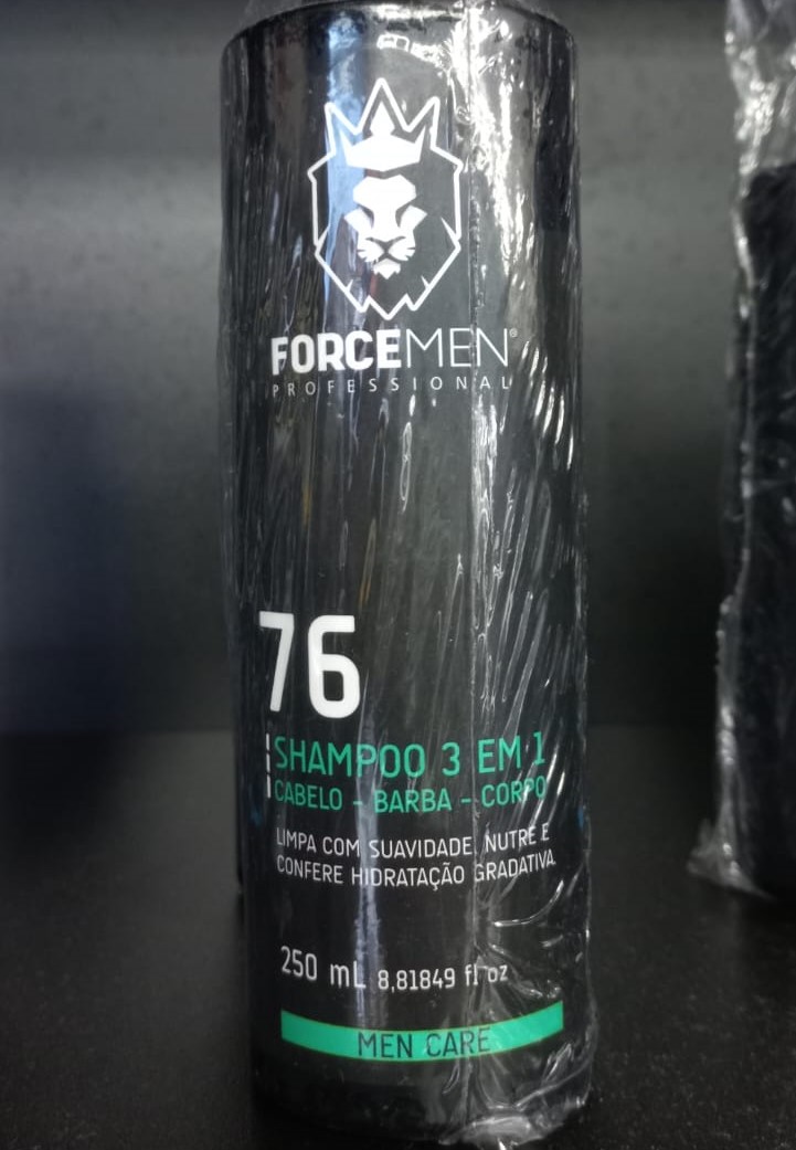 Shampoo 3 em 1 - ForceMen