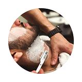 Barba toalha quente + Acabamento