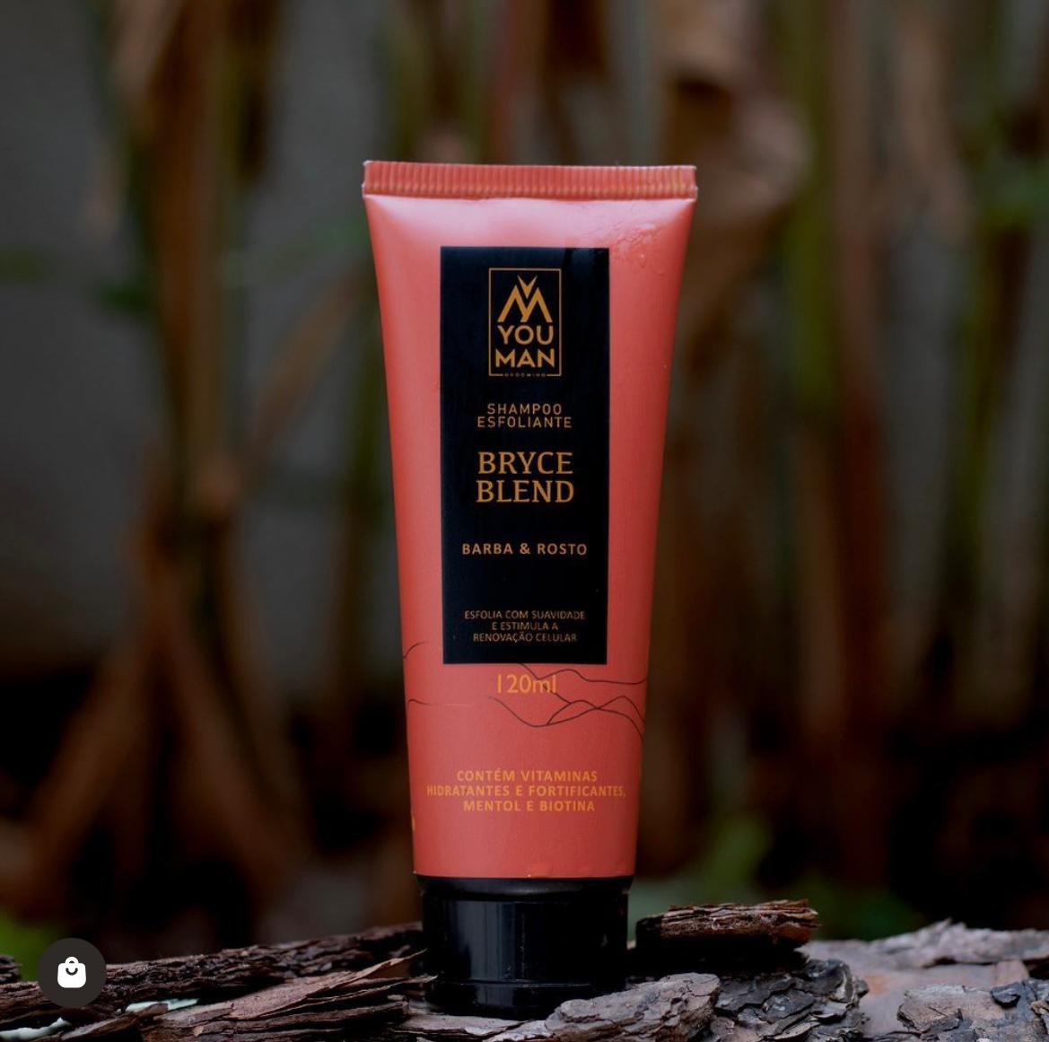 Shampoo Esfoliante Barba e Rosto YouMan 120ml 