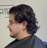 Corte tesoura + barba 