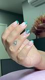 Esmaltação em gel art simples 