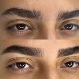 Sombrancelha masculina 