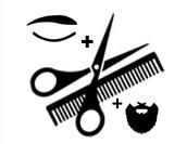2.Cabelo + Barba+ Sobrancelha