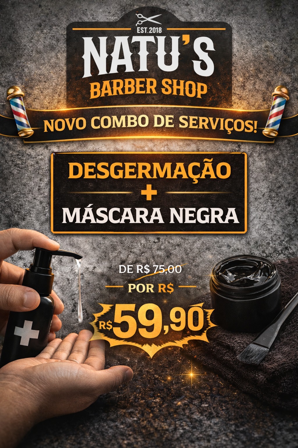 Degermacao + Black Mask