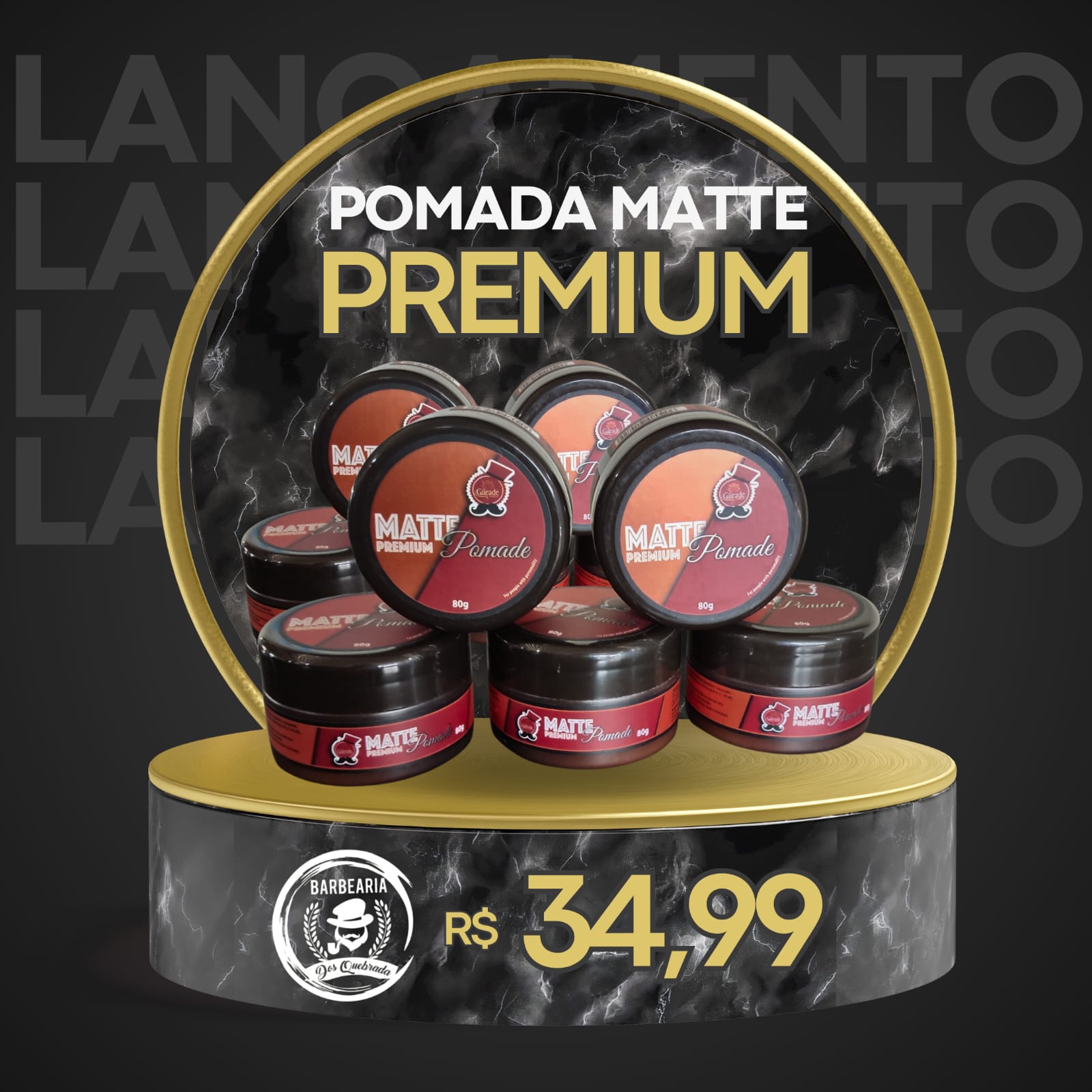 Pomada Modeladora Matte - Gileade 