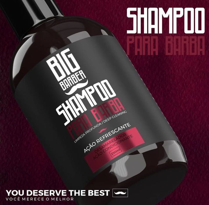 Shampoo p/ barba 